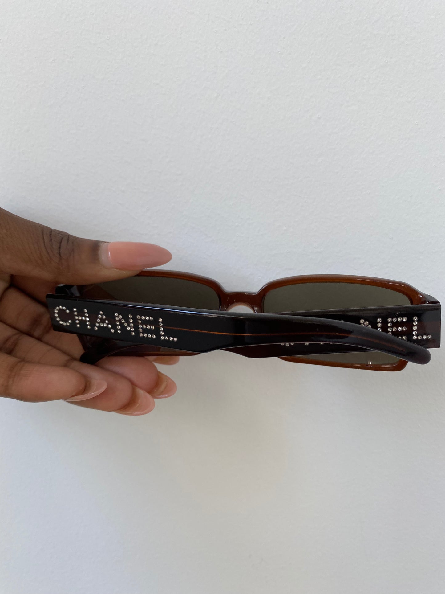 Chanel Crystal Sunglasses