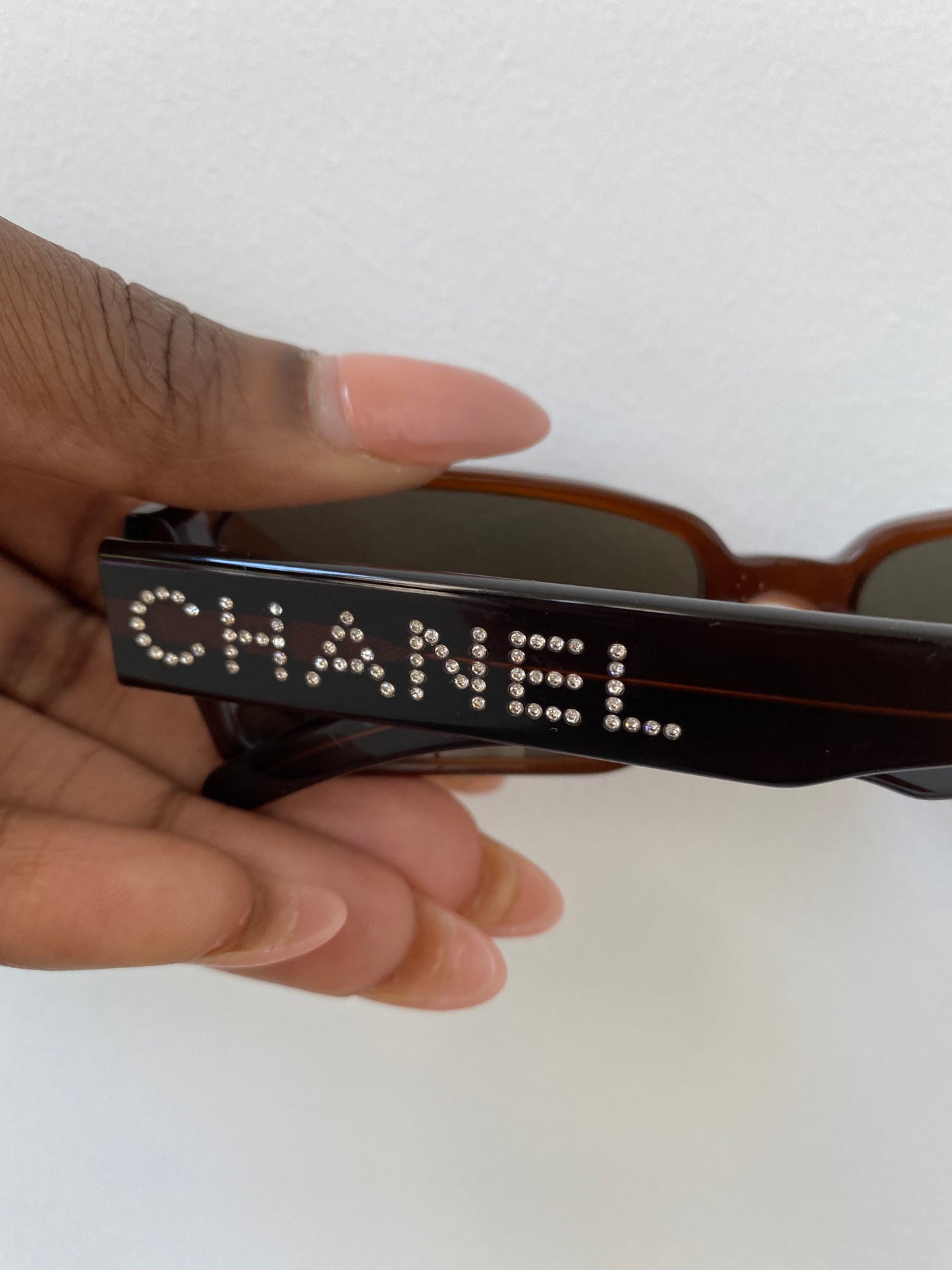 Chanel Crystal Sunglasses